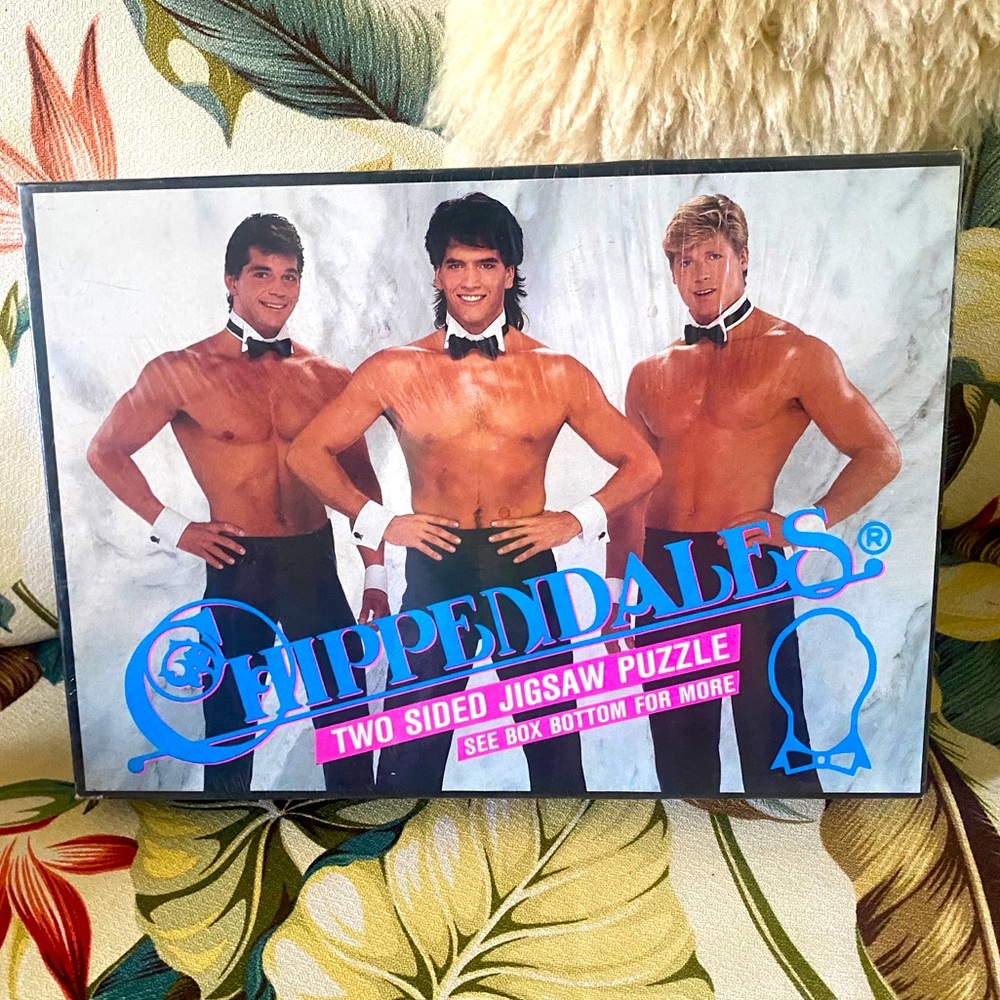 Retro Chippendales Jigsaw Puzzle